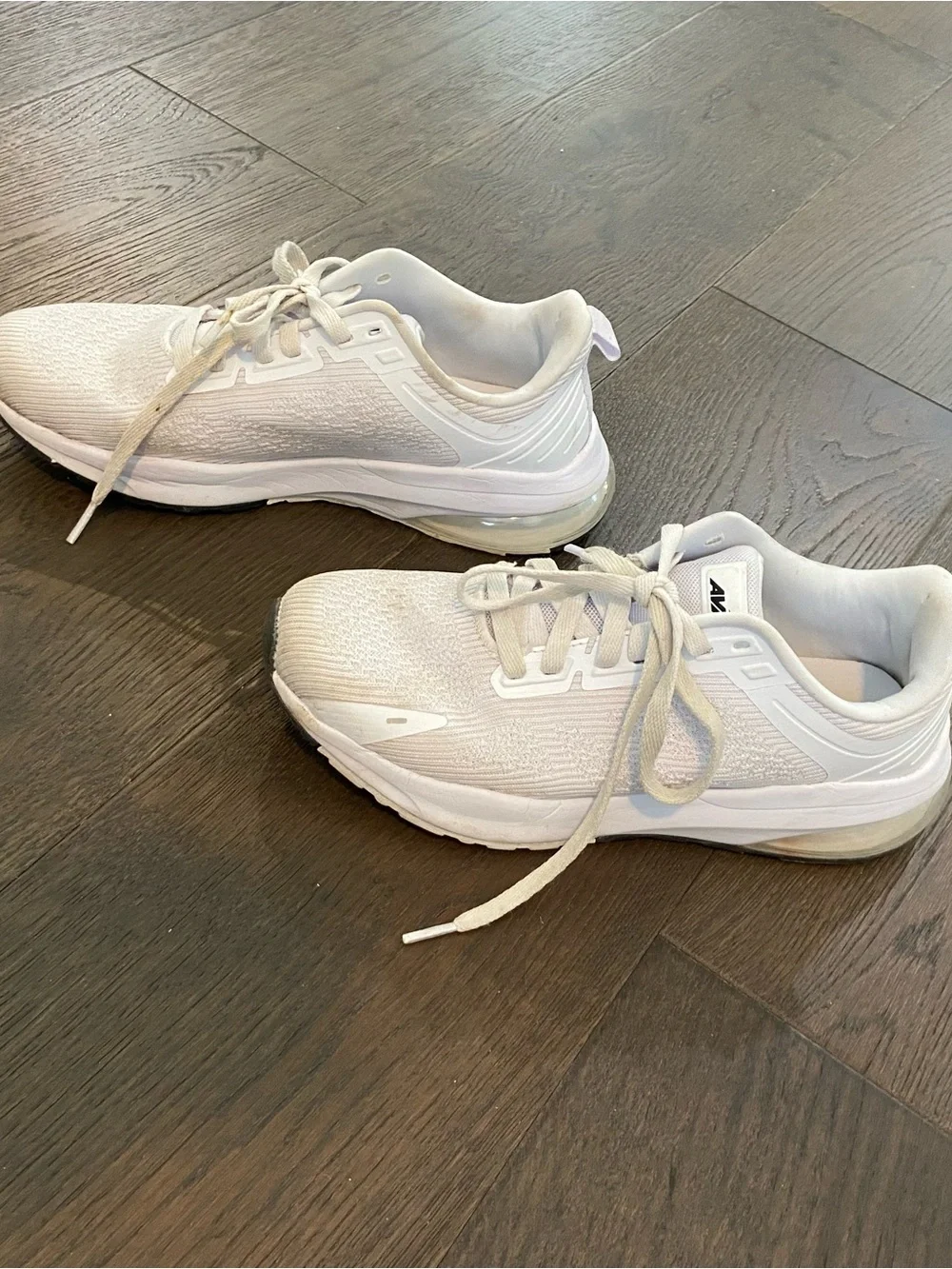 Avia Shoes Women's Lightweight Memory Foam Shoes White Running Shoes Size 8.5‎